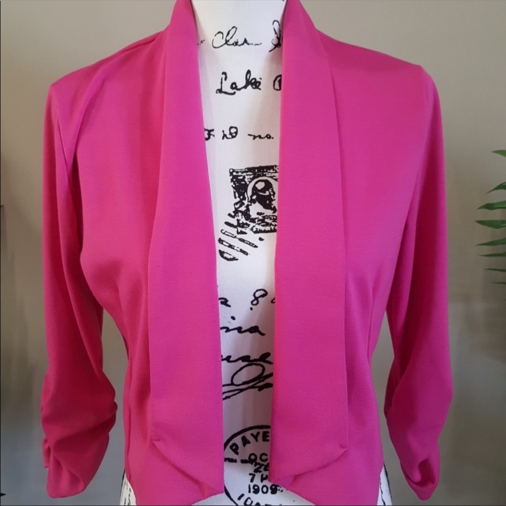 Like New Pink Body Central Blazer Size M!